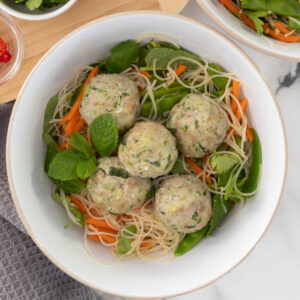 Easy Vietnamese-Style Pork Meatballs.