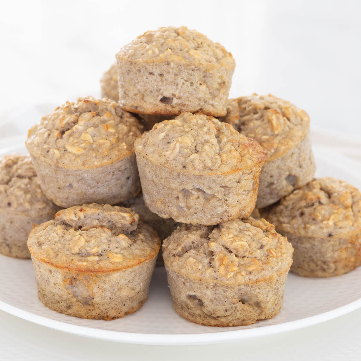 Baby Banana Oat Muffins - My Baby Eats